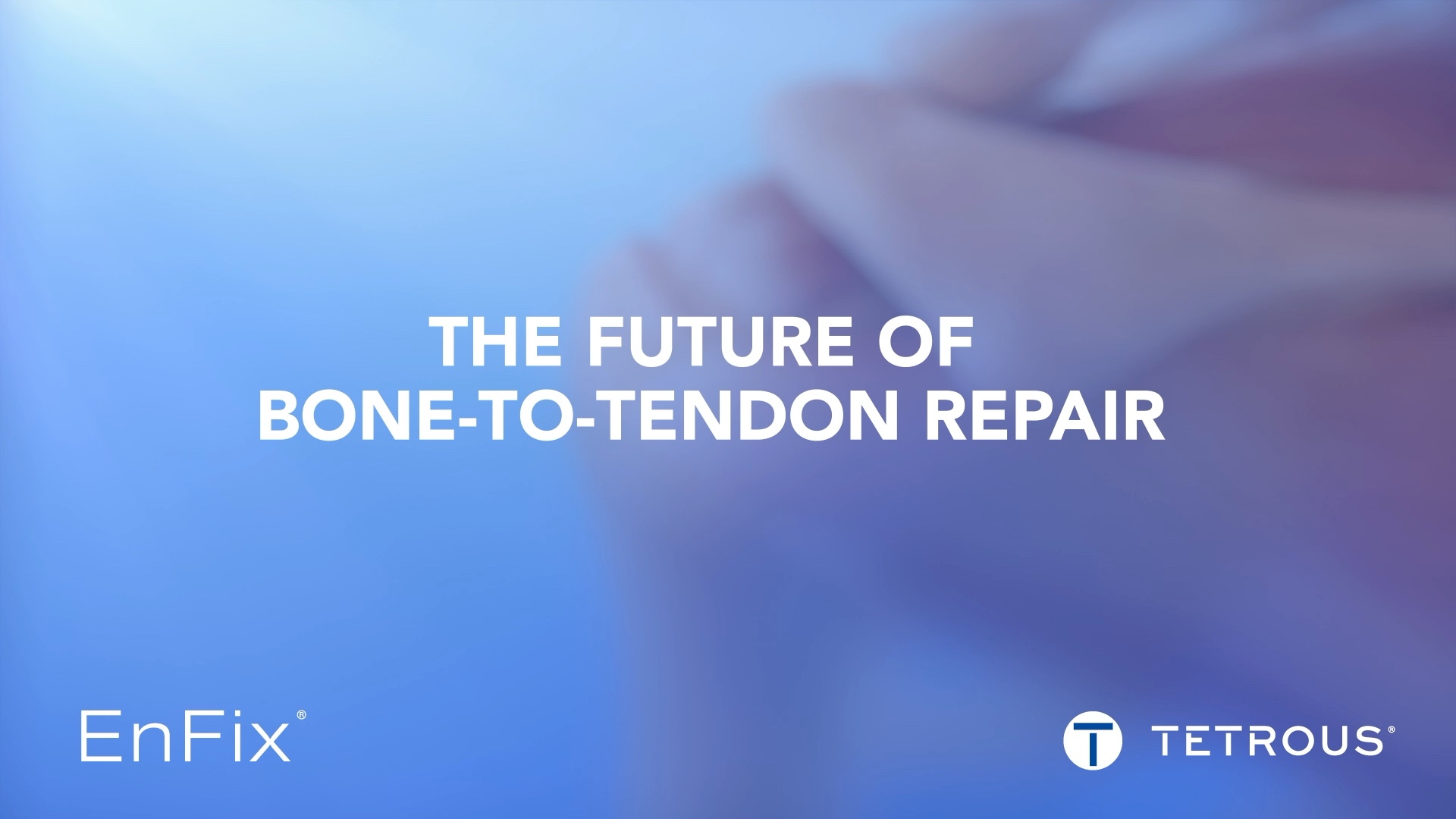 The Future of Bone-to-Tendon Repair