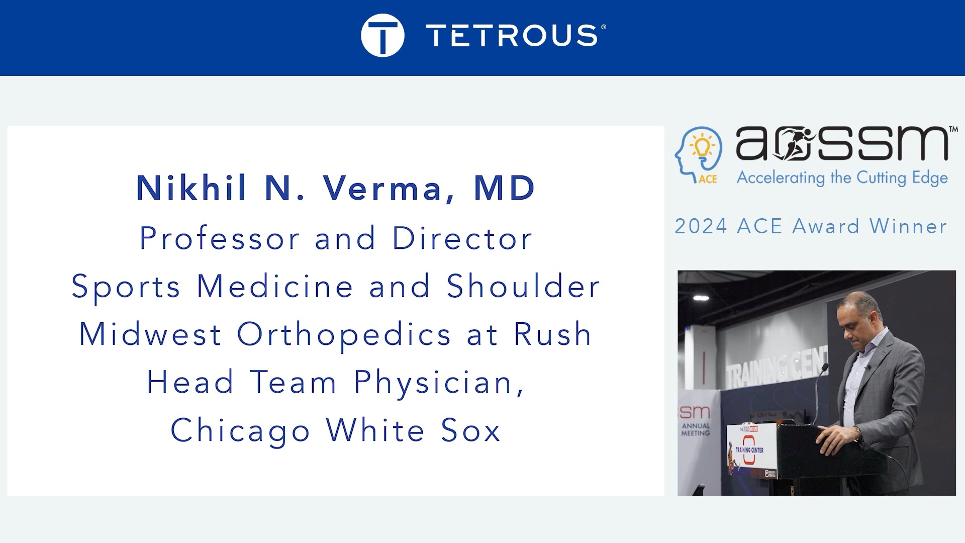 Nikhil Verma – AOSSM 2024 Interpositional Demineralized Bone Fiber Implant RCR
